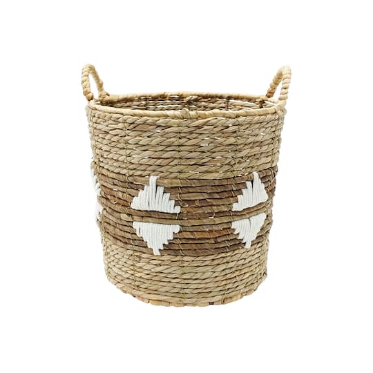 13" Seagrass Decorative Basket by Ashland®